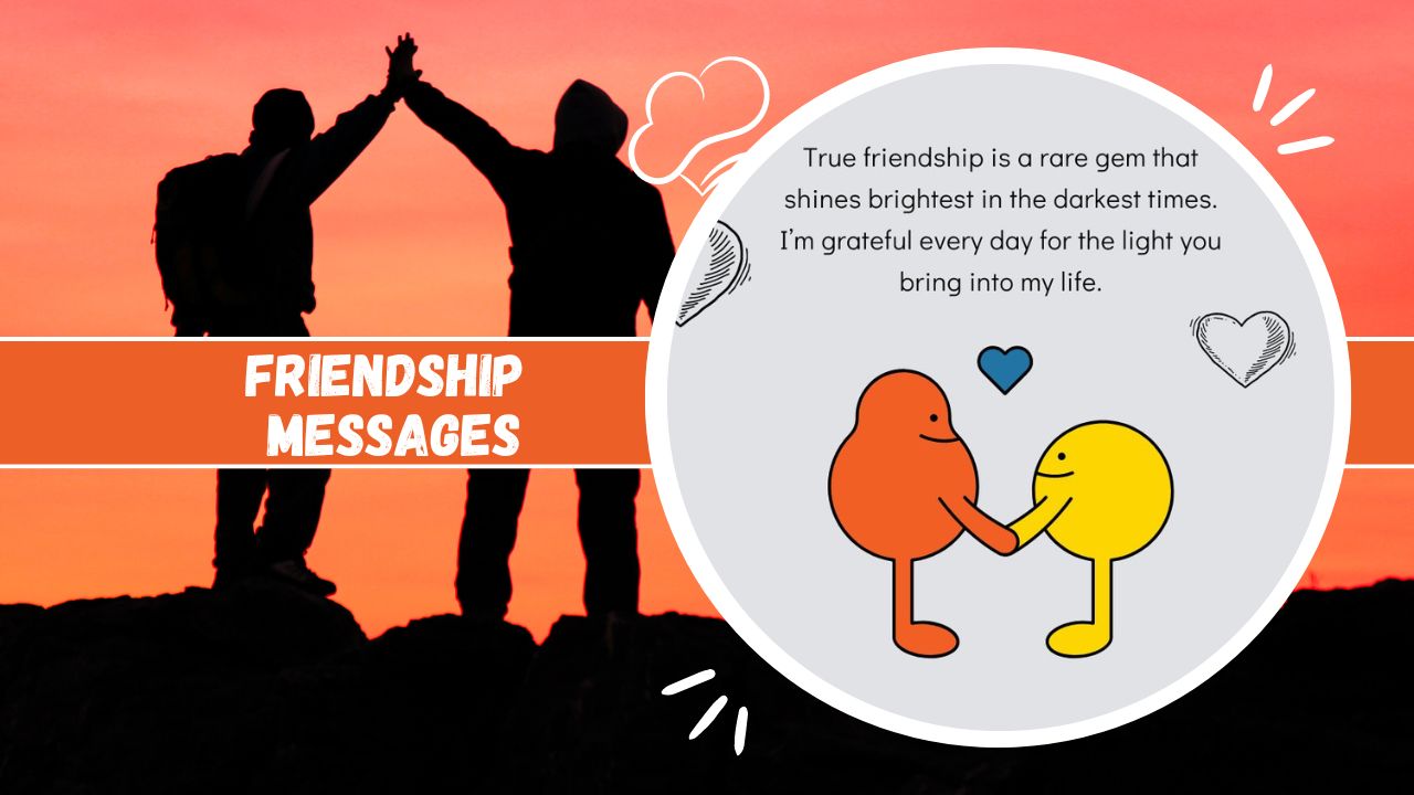 heart touching friendship messages