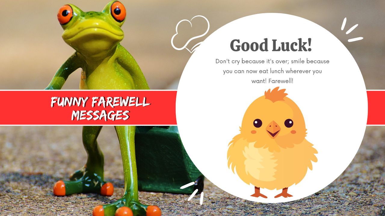 funny farewell messages