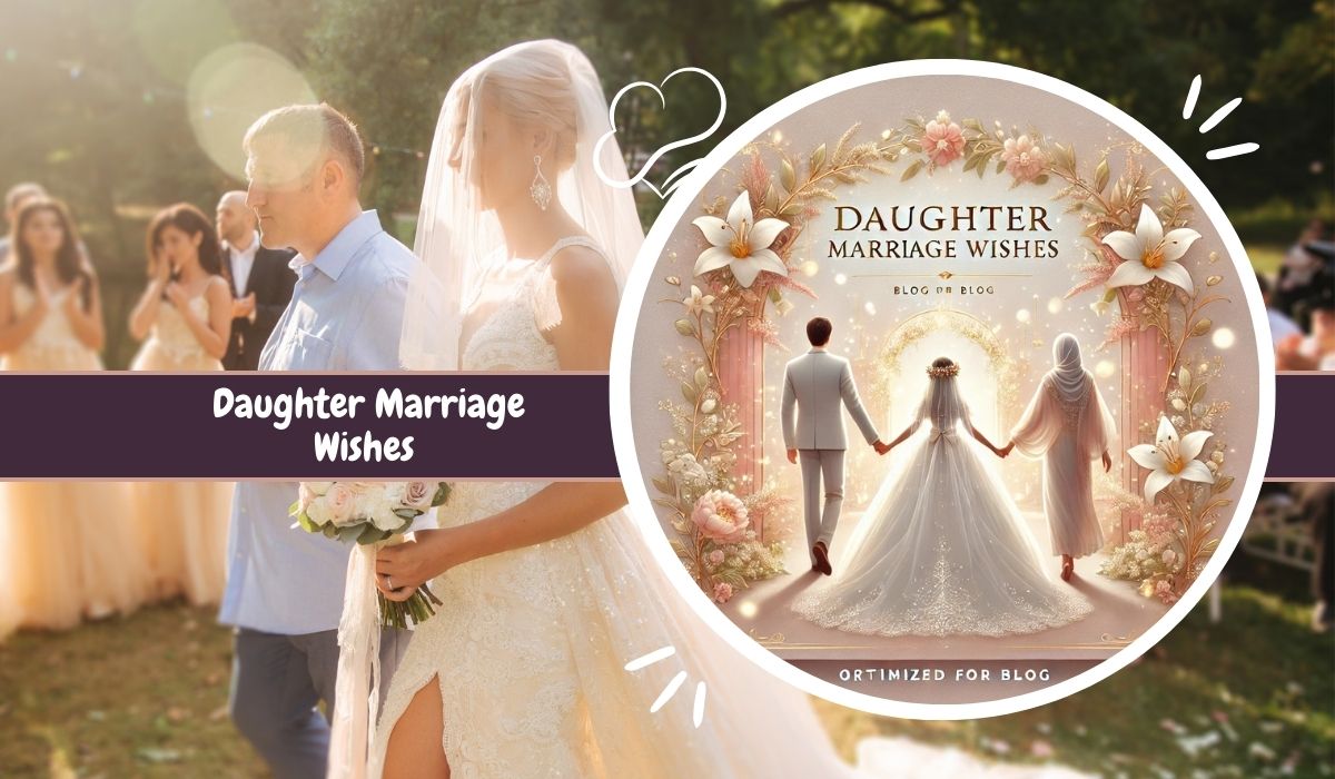 150+ Daughter Marriage Wishes For A Beautiful Future