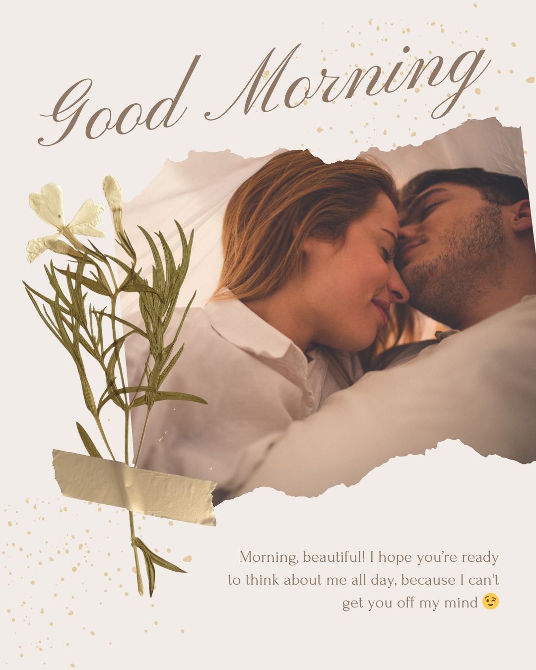 Flirty Good Morning Message for Her